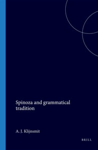 Spinoza and grammatical tradition
