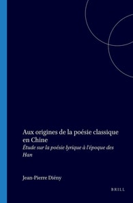 Aux origines de la poesie classique en Chine