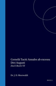 Cornelii Taciti Annales ab excessu Divi Augusti