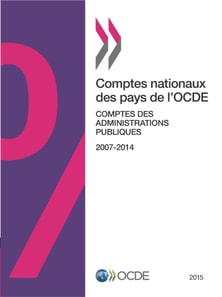 Comptes nationaux des pays de l'OCDE, Comptes des administrations publiques 2015