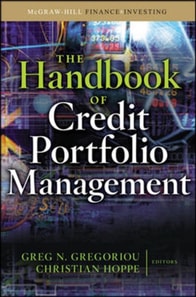 Handbook of Credit Portfolio Management
