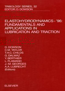 Elastohydrodynamics - '96