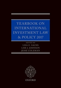Yearbook on International Investment Law & Policy 2017