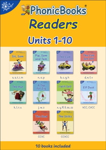Phonic Books Dandelion Readers Set 3 Units 1-10
