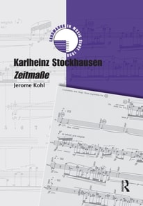 Karlheinz Stockhausen: Zeitmae