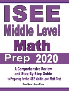 ISEE Middle Level Math Prep 2020