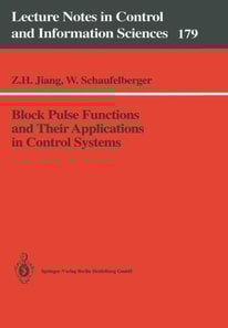 Block Pulse Functions and Their Applications in Control Systems