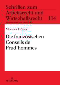 Die franzoesischen Conseils de Prud'hommes