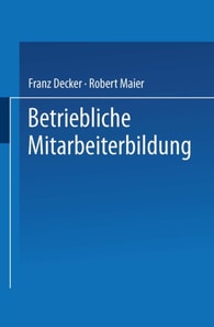 Betriebliche Mitarbeiterbildung