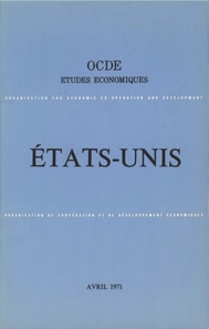 Etudes economiques de l'OCDE : Etats-Unis 1971
