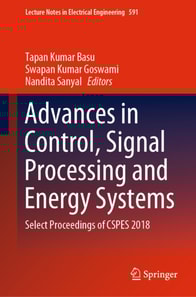 Advances in Control, Signal Processing and Energy Systems