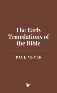 Early Translations of the Bible