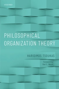 Philosophical Organization Theory