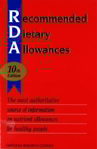 Recommended Dietary Allowances