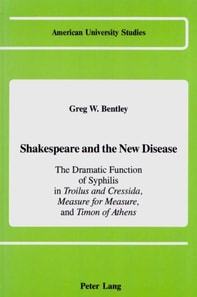 Shakespeare and the New Disease