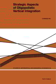 Strategic Aspects of Oligopolistic Vertical Integration