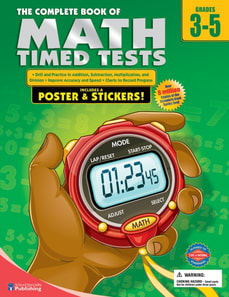 Complete Book of Math Timed Tests, Grades 3 - 5