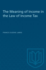 Meaning of Income in the Law of Income Tax