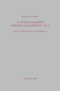 P. Ovidii Nasonis "Epistula ex Ponto" III 1