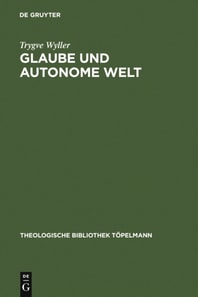 Glaube und autonome Welt