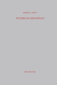 Studies in Aeschylus