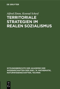 Territoriale Strategien im realen Sozialismus