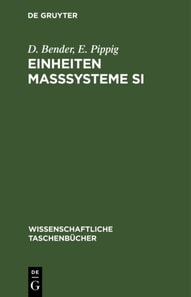 Einheiten Masysteme SI