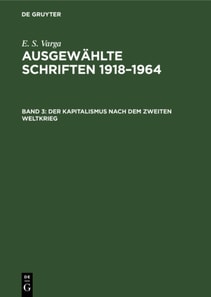 Kapitalismus nach dem zweiten Weltkrieg