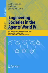 Engineering Societies in the Agents World IV