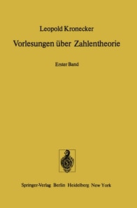 Vorlesungen über Zahlentheorie