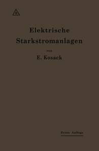 Elektrische Starkstromanlagen