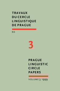 Prague Linguistic Circle Papers