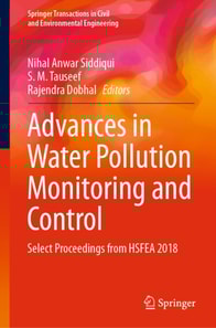 Advances in Water Pollution Monitoring and Control