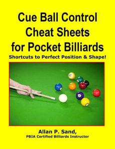 Cue Ball Control Cheat Sheets for Pocket Billiards - Shortcuts to Perfect Position & Shape