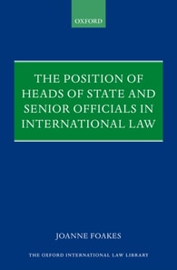 Position of Heads of State and Senior Officials in International Law