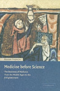 Medicine before Science
