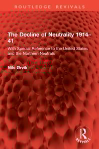 Decline of Neutrality 1914-41