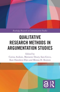 Qualitative Research Methods in Argumentation Studies
