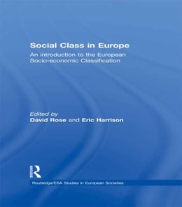Social Class in Europe