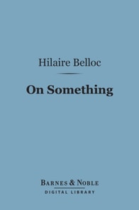 On Something (Barnes & Noble Digital Library)