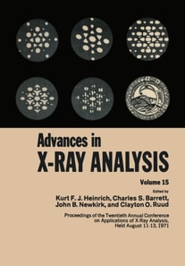 Advances in X-Ray Analysis
