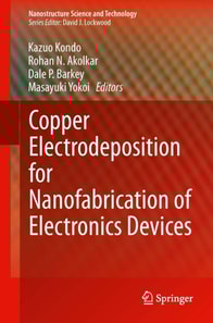 Copper Electrodeposition for Nanofabrication of Electronics Devices