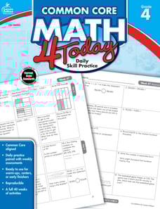 Common Core Math 4 Today, Grade 4