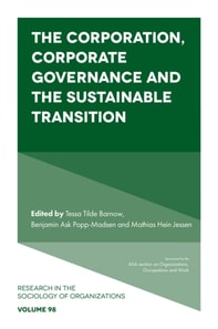 Corporation, Corporate Governance and the Sustainable Transition