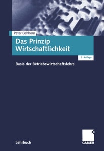 Das Prinzip Wirtschaftlichkeit
