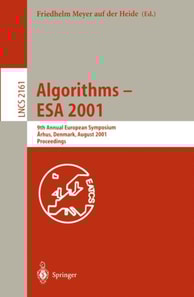 Algorithms - ESA 2001