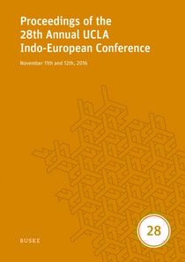 Proceedings of the 28th Annual UCLA Indo-European Conference