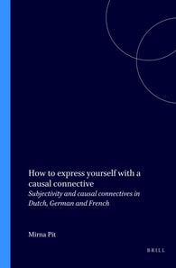 How to express yourself with a causal connective