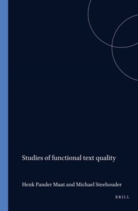 Studies of functional text quality