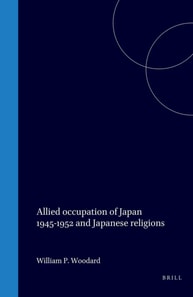 Allied occupation of Japan 1945-1952 and Japanese religions